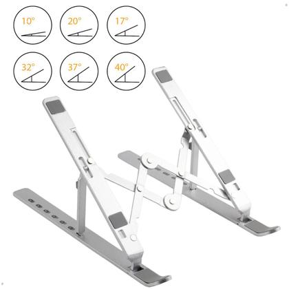 Imagem de Suporte Note Apoio Notebook Laptop Computador Mesa Universal