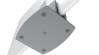 Imagem de Suporte Notebook Laptop Vertical Apoio De Mesa Fino 20mm