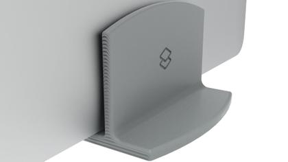 Imagem de Suporte Notebook Laptop Vertical Apoio De Mesa Fino 20mm