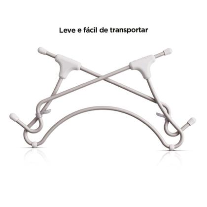 Imagem de Suporte Octoo UpTable para Notebook, Ice Silver - UP-SI