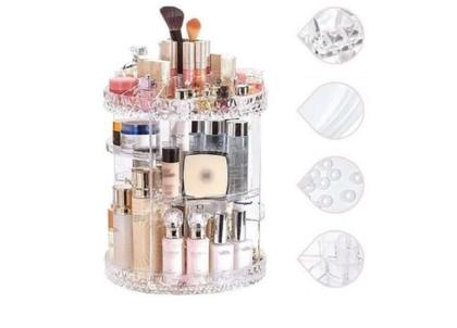 Imagem de Suporte Organizador De Maquiagem Acrílico 360 Giratório