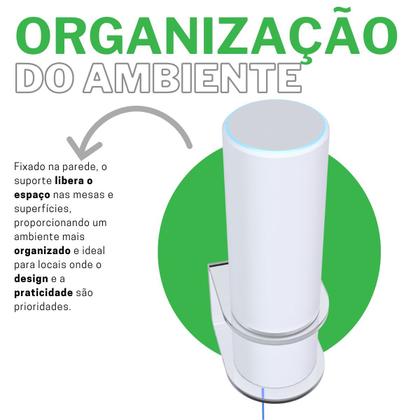 Imagem de Suporte Organizador de Parede Compatível com Roteador Modem Wi-Fi Mesh Unifi 6