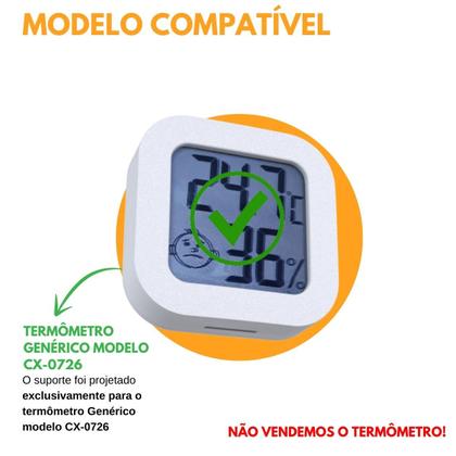 Imagem de Suporte Organizador de Parede Compatível com Termômetro Digital Ambiente Genérico