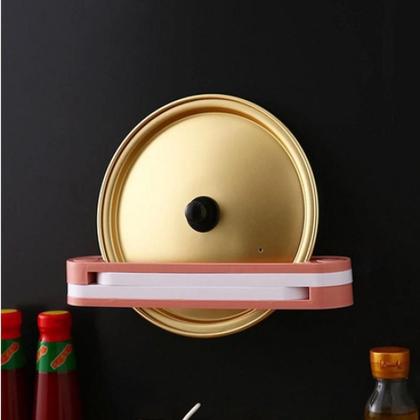 Imagem de Suporte organizador de sapatos de parede rosa para 3 pares 6 chinelos pantufa otimo para armario guarda roupa e espaco r