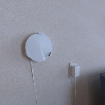 Imagem de Suporte Organizador de Teto e Parede Compatível com Roteador Modem Wi-Fi Tp-link Deco M9