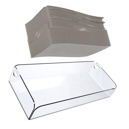 Imagem de Suporte Organizador Multiuso de Pia Lavabo Banheiro para Papel Toalha e Objetos