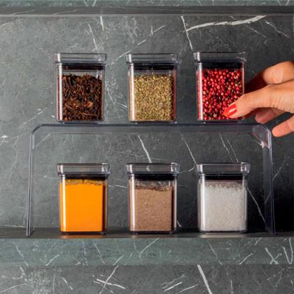 Imagem de Suporte Organizador Multiuso P Diamond Paramount 27,5 x 13,5 x 13 cm