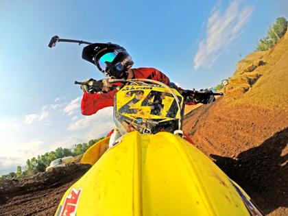 Imagem de Suporte P/ Capacete The Arm Braço Extensor Frontal Camera De Ação Sport Sjcam Eken H9R Moto