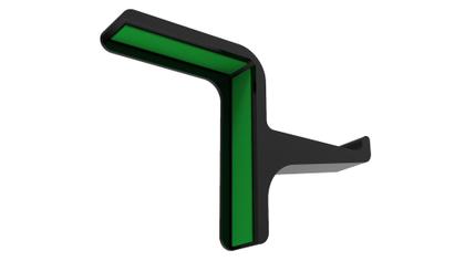 Imagem de Suporte P/ Fone Headset Headphone Para Monitor E Tv Com Fita dupla face