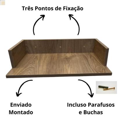 Imagem de Suporte P/microondas Impressora Forno Nicho Mdf 60x13x40
