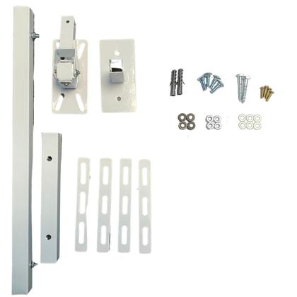 Imagem de Suporte P/ Projetor Branco Universal Ajustável 3 e 4 Furos Data Show Todas marcas e modelos até 30Kg