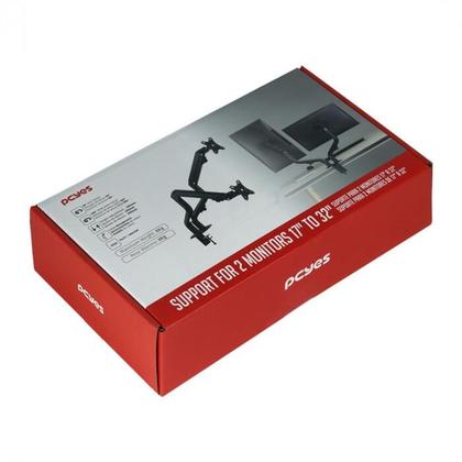 Imagem de Suporte para 2 monitores 17" - 32" - ps-024n