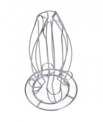 Imagem de Suporte para 24 Capsulas Nespresso Cromado 13,5x25,5cm Lyor