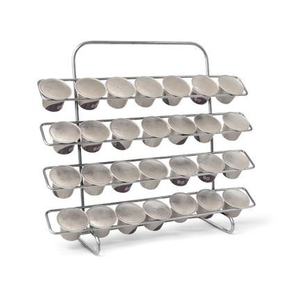Imagem de Suporte Para 28 Capsulas De Cafe Nespresso Cromado