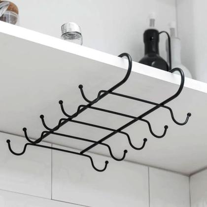 Imagem de Suporte para 8 xícaras schmitt inox preto