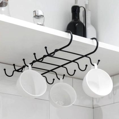 Imagem de Suporte para 8 xícaras schmitt inox preto