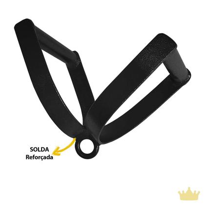 Imagem de Suporte Para Anilhas Pegada Triangular P/ Agachamento Sumo - Rei Do Fitness