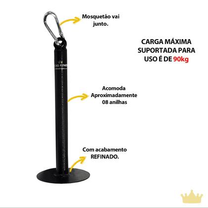 Imagem de Suporte Para Anilhas Pegada Triangular P/ Agachamento Sumo - Rei Do Fitness