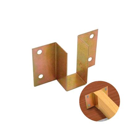 Suporte Para Barra de Cama 24 X 50 Mm Zincado Amarelo - Mark Imagem de Suporte Para Barra de Cama 24 X 50 Mm Zincado Amarelo
