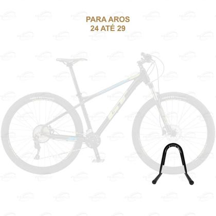 Imagem de Suporte Para Bicicleta 1 Vaga Porta Bike Em Pé Piso Chão