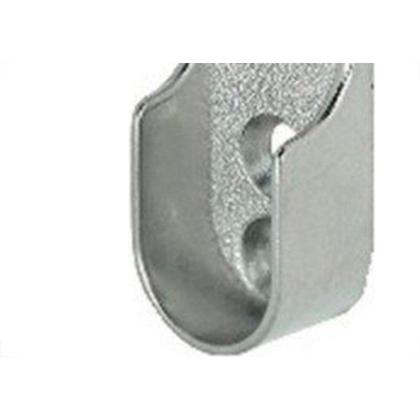 Imagem de Suporte Para Cabideiro Jmk Niquelado Pacote Com 10 Pecas