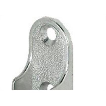 Imagem de Suporte Para Cabideiro Jmk Niquelado Pacote Com 10 Pecas