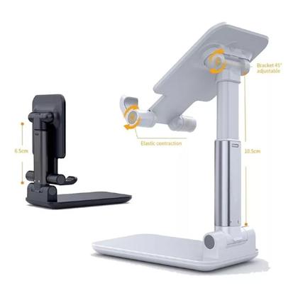 Imagem de Suporte Para Celular E Tablet Dobrável Ajustável Apoio Mesa