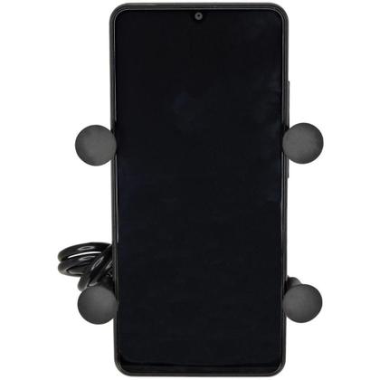 Imagem de Suporte para Celular Tipo Garra com Usb para Moto - Maxmidia