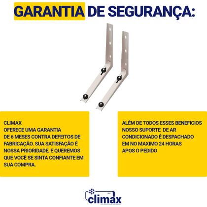 Imagem de Suporte Para Condensadora Redonda Ou Quadrada De Ar Condicionado De Metal 450 mm 7000 a 12000 Btus
