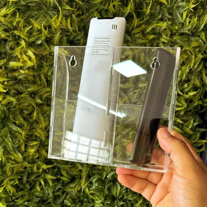 Imagem de Suporte Para Controle Remoto Duplo Em Acrílico 3mm Resitente