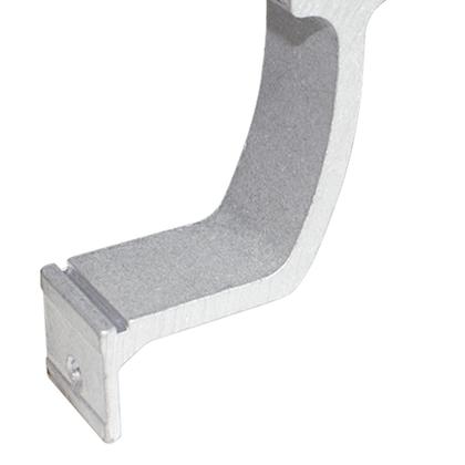 Imagem de Suporte Para Corrimão Em Alumínio Natural