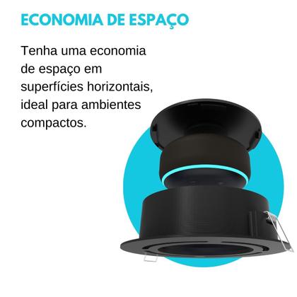 Imagem de Suporte para Embutir no Teto Compatível com Alexa Echo Dot 3a Geração - ARTBOX3D