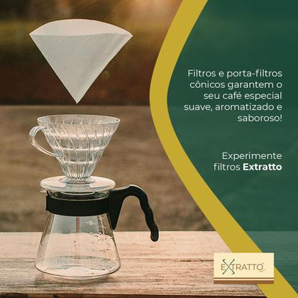 Imagem de Suporte Para Filtro De Café Tipo Hario Mod V60-02 Cristal