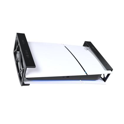 Imagem de Suporte para Fixar Embaixo Sob a Mesa Compatível com Playstation 5 PS5 Slim Mídia Física e Digital