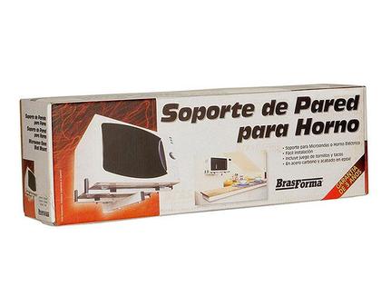 Imagem de Suporte para Forno Micro-ondas Ajustável Branco Brasforma SBR3.6