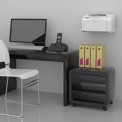 Imagem de Suporte para Forno Micro-ondas Multiuso Branco - SBR5.0