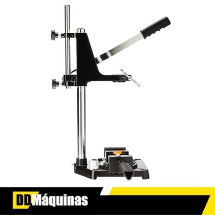 Imagem de Suporte Para Furadeira 1/2 E 3/8 Manual Com Morsa Sparta