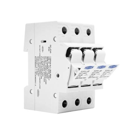 Imagem de Suporte Para Fusível De Alta Tensão 1100V 3-32A DC 10x38mm TOMZN Proteção Para Sistema Fotovoltaico