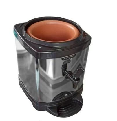 Imagem de Suporte Para Galão De Água Mineral 10l 20l Inox E Cerâmica