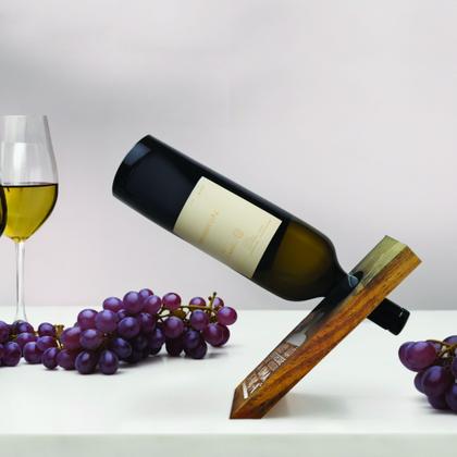 Imagem de Suporte Para Garrafa de Vinho, Espumante em MDF