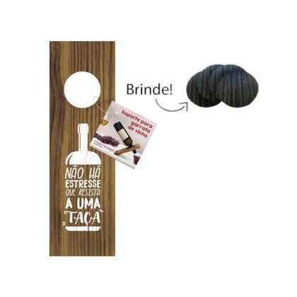 Imagem de Suporte Para Garrafa de Vinho, Espumante em MDF