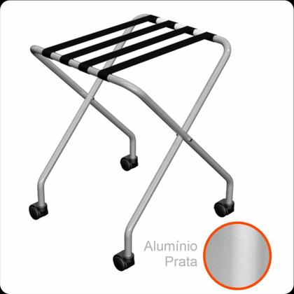 Imagem de Suporte para Mala Alumínio Prata 