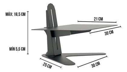 Imagem de Suporte Para Monitor De 10 A 27 Com Ajuste De Altura