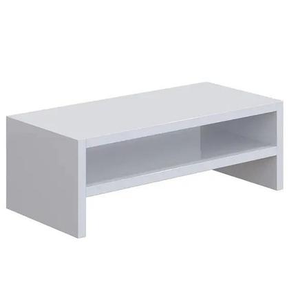 Imagem de Suporte para Monitor MDF Duplo Mesa Notebook Tv Home Office Base Decorativo