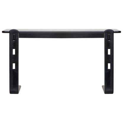 Imagem de Suporte para Monitor Preto com 3 Regulagens de Altura em Aço e Vidro Fumê Certificado NR17 Reliza