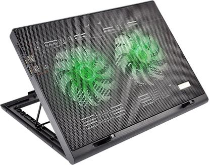 Imagem de Suporte para Notebook Multilaser Warrior AC267 Power Cooler Gamer - até 17 - 2 Portas USB