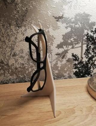 Imagem de Suporte Para óculos de mesa Vertical Moderno Angulos Retos