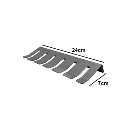 Imagem de Suporte Para Pendurar Espetos Inox 6 Lugares