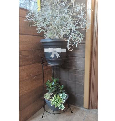 Imagem de Suporte Para Plantas De Chão Floreira Torre 2 Vasos