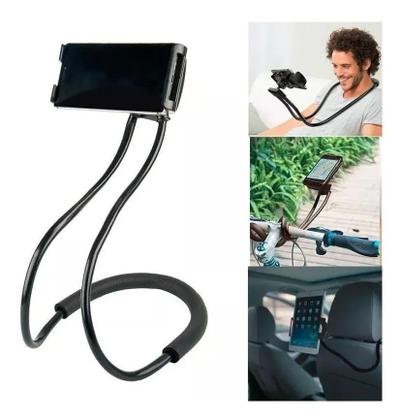 Imagem de Suporte para Prender Celular Smartphone Encosto Banco Carro